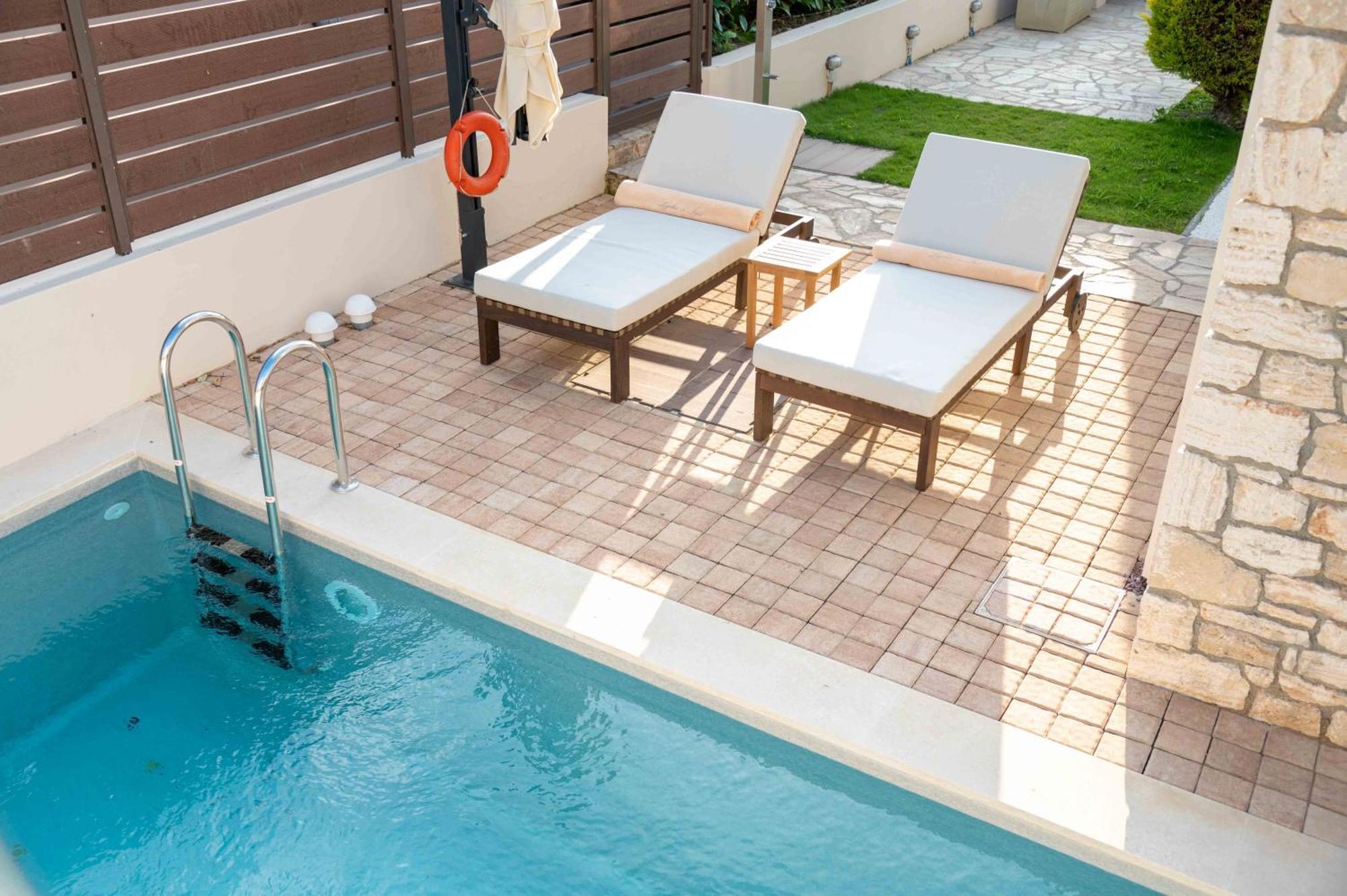 Lydia'S Inn 1 With Private Pool Melíssion Exteriér fotografie